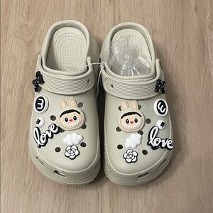 🆕 LABUBU clogs sandals platform shoes size 40-41